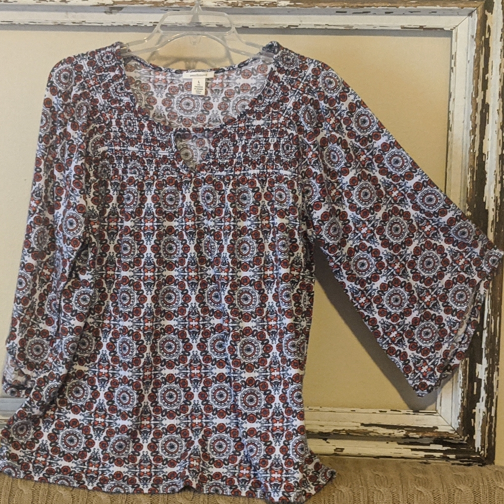 Westbound bell sleeve top